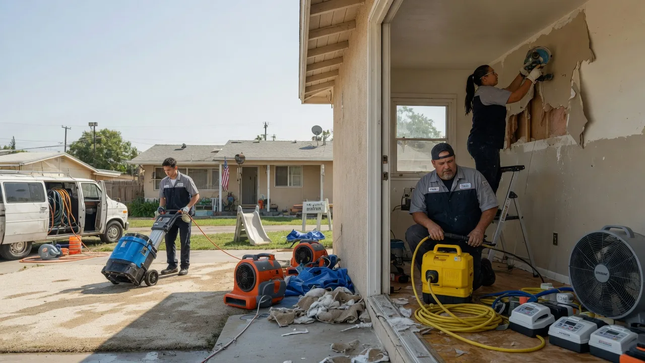 Water Damage Restoration in Menifee, CA near me
